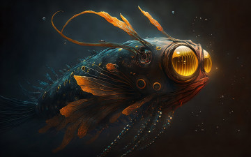 Картинка фэнтези существа нейросети графика нейроарт ai art нейронные сети рисунки нейро искусство