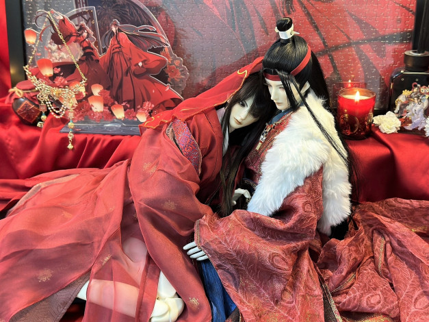 Обои картинки фото разное, куклы, вэй, усянь, лань, ванцзи