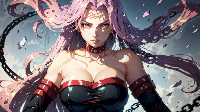 Обои картинки фото аниме, fate, zero, нейросети, графика, нейроарт, ai, art, нейронные, сети, рисунки, нейро, искусство