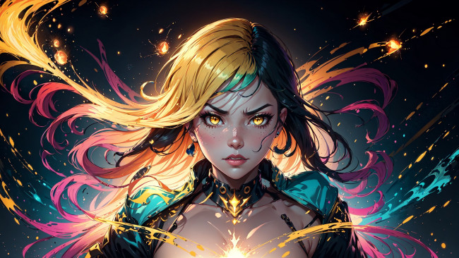 Обои картинки фото аниме, unknown,  другое , нейросети, графика, нейроарт, ai, art, нейронные, сети, рисунки, нейро, искусство