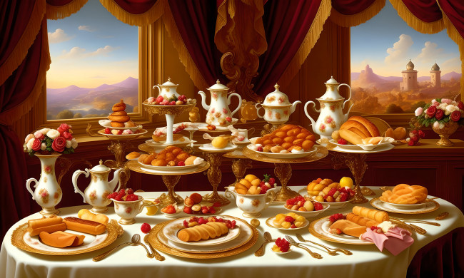 Обои картинки фото рисованное, еда, нейросети, графика, нейроарт, ai, art, нейронные, сети, рисунки, нейро, искусство