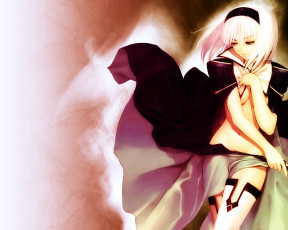 Картинка аниме shining tears wind