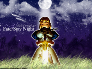 Картинка аниме fate stay night