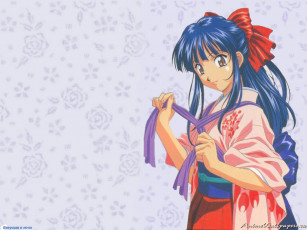 Картинка аниме sakura wars