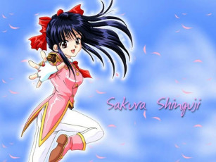 Картинка аниме sakura wars
