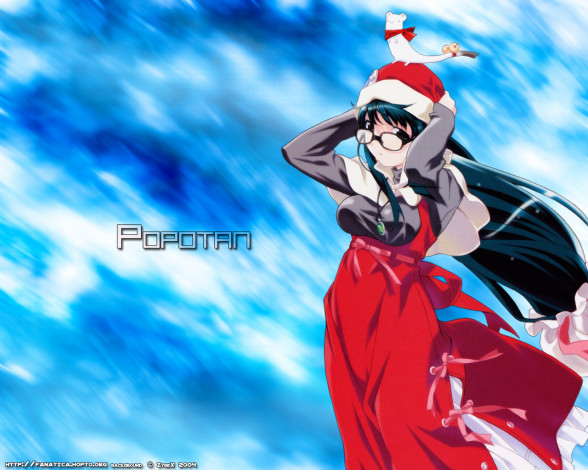 Обои картинки фото аниме, popotan