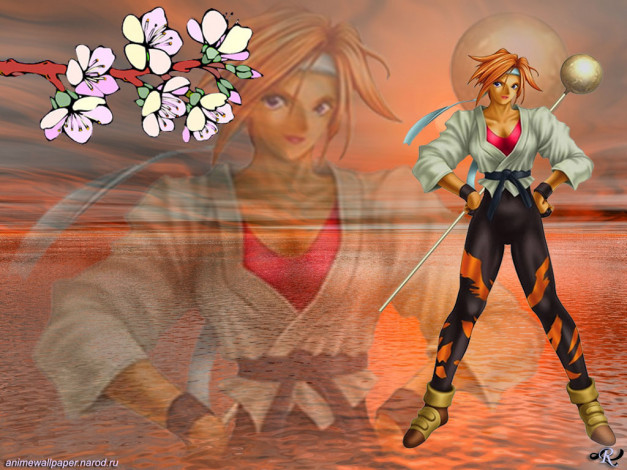 Обои картинки фото аниме, sakura, wars