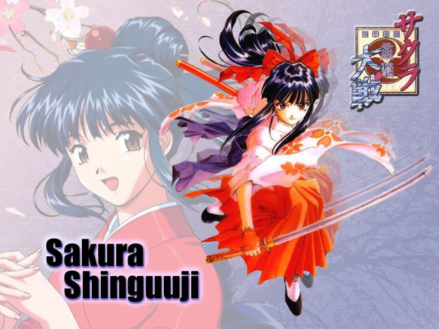 Обои картинки фото аниме, sakura, wars