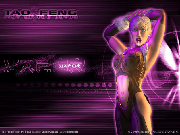 Обои картинки фото fist, of, the, lotus, видео, игры