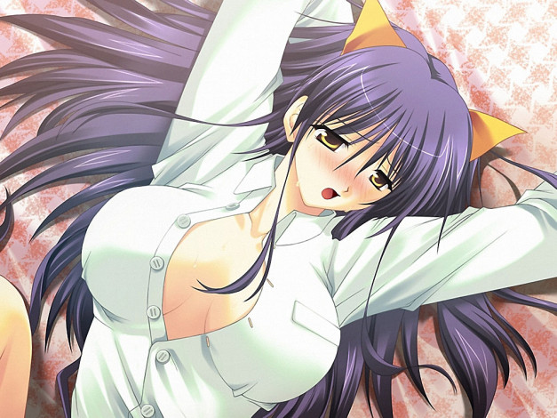 Обои картинки фото аниме, scramble, heart