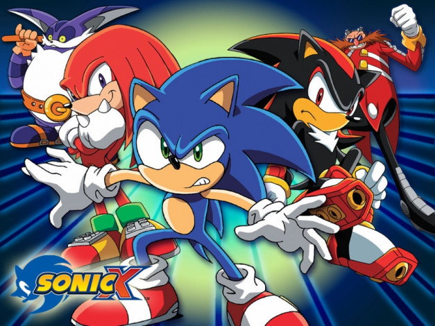 Обои картинки фото видео, игры, sonic, riders