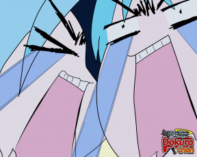 обоя аниме, bokusatsu, tenshi, dokuro, chan