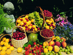 Картинка еда фрукты ягоды