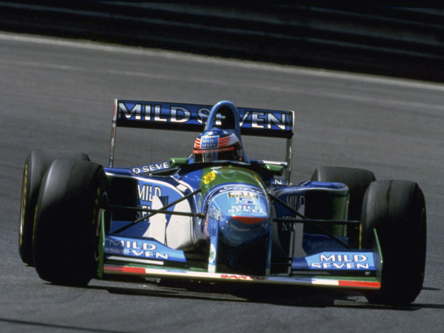 Обои картинки фото michael, schumacher, 1994, спорт, формула