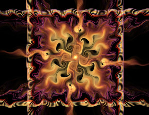 Картинка 3д графика fractal фракталы фрактал