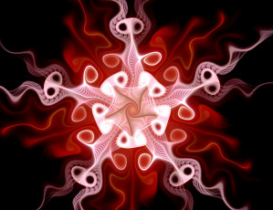 Картинка 3д графика fractal фракталы фрактал