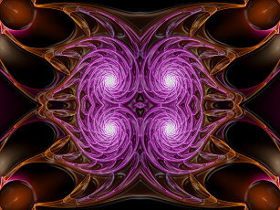 Картинка 3д графика fractal фракталы фрактал