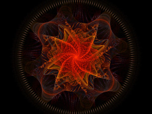 Картинка 3д графика fractal фракталы фрактал