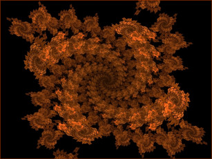 Картинка 3д графика fractal фракталы фрактал