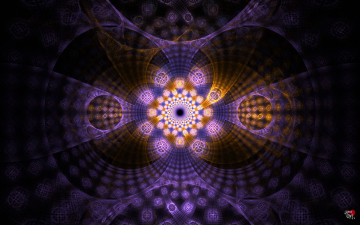 Картинка 3д графика fractal фракталы фрактал