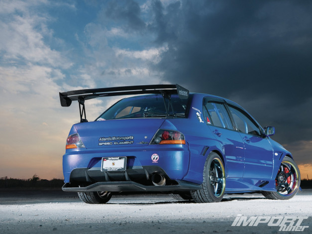 Обои картинки фото 2003, mitsubishi, evolution, автомобили