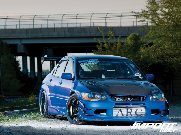 Обои картинки фото 2003, mitsubishi, evolution, автомобили