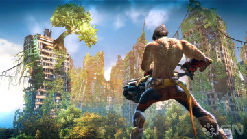 Картинка enslaved odyssey to the west видео игры здания