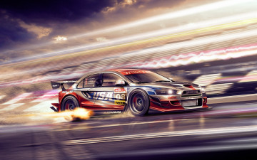 Картинка автомобили виртуальный тюнинг mitsubishi