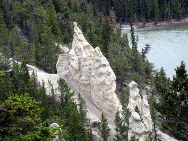 Обои картинки фото природа, другое, лес, скала