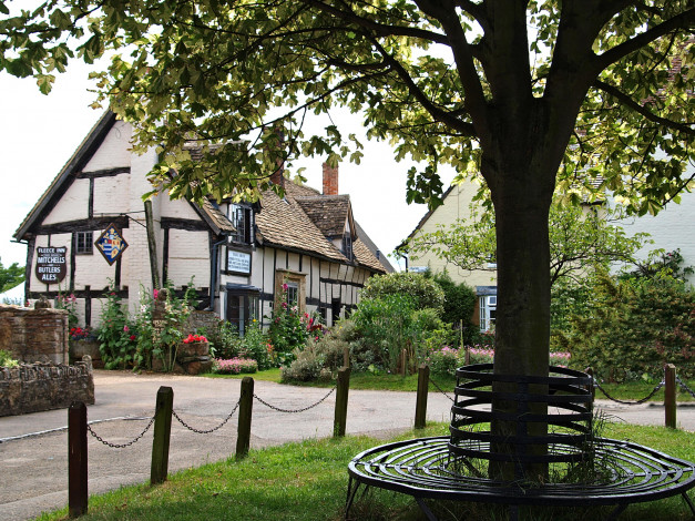 Обои картинки фото великобритания, бретфортон, города, улицы, площади, набережные