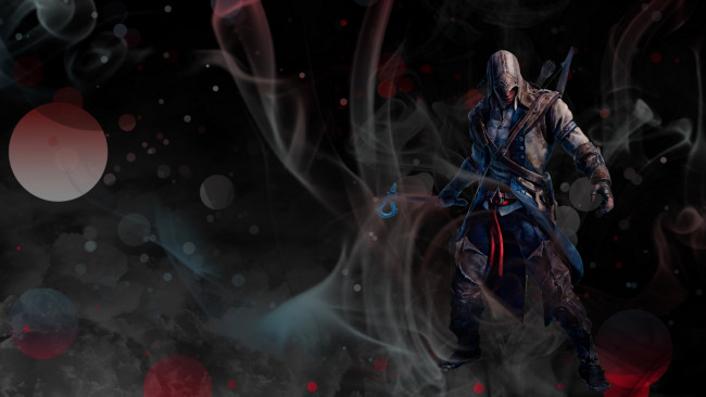 Обои картинки фото видео, игры, assassin’s, creed, iii, воин