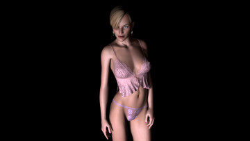 Картинка eris 3д+графика люди+ people взгляд девушка