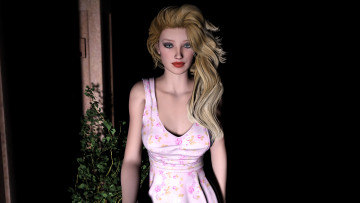 Картинка shelby 3д+графика люди+ people девушка взгляд