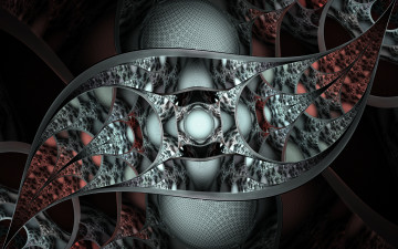 Картинка 3д+графика фракталы+ fractal фон узор цвета