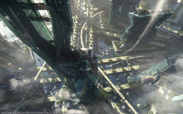 Картинка tamas+medve фэнтези иные+миры +иные+времена архитектура город tamas medve