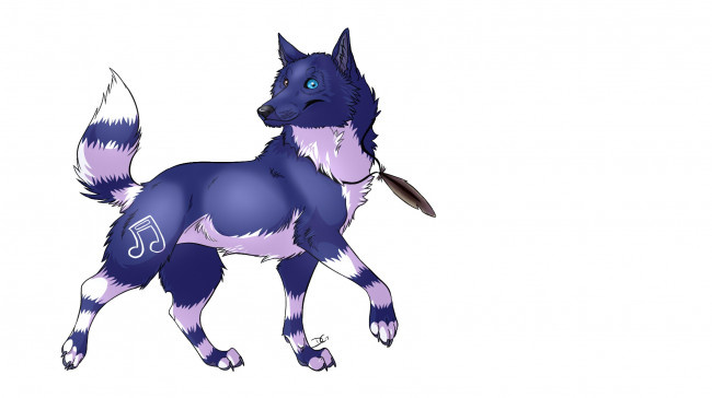 Обои картинки фото рисованные, животные,  собаки, животное, белый, фон