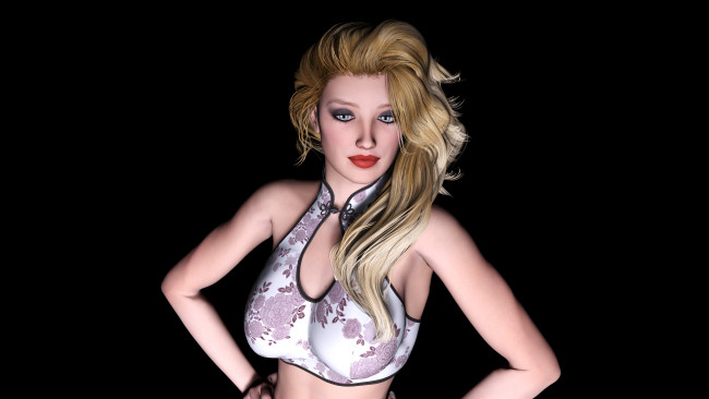 Обои картинки фото shelby, 3д графика, люди , people, девушка, взгляд