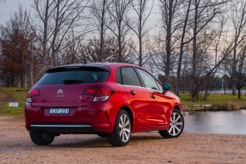 Картинка автомобили citroen красный au-spec c4 2015г citroеn