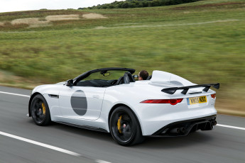 Картинка автомобили jaguar светлый 2014г f-type project 7 uk-spec