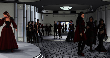 Картинка 3д+графика фантазия+ fantasy фон взгляд девушки