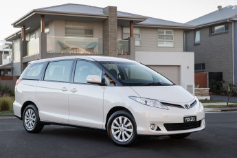 Картинка автомобили toyota tarago 2016г