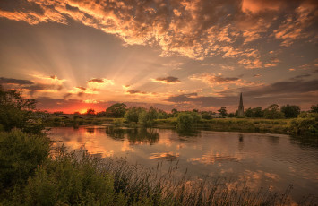 Картинка природа восходы закаты рассвет