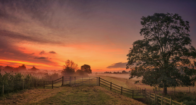 Обои картинки фото природа, восходы, закаты, рассвет