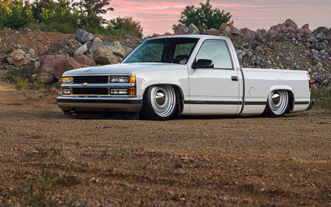 Обои картинки фото автомобили, custom pick-up, chevrolet