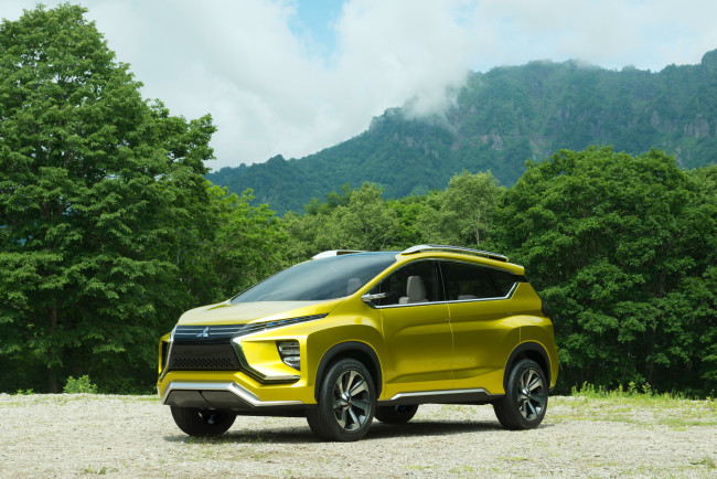Обои картинки фото автомобили, mitsubishi, xm, concept, 2016г