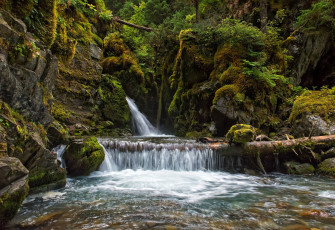 Картинка природа водопады простор