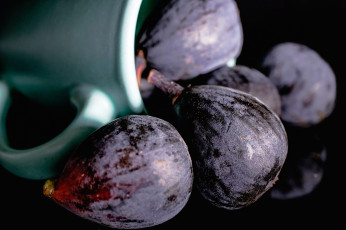 Картинка еда инжир кружка макро