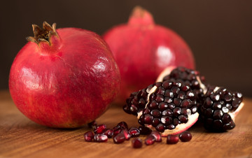Картинка еда гранат зерна