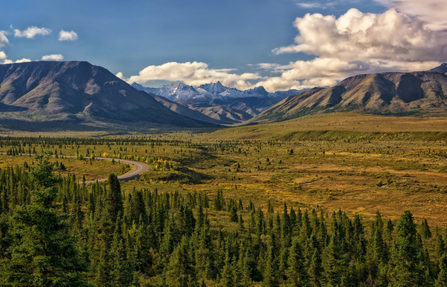 Обои картинки фото природа, горы, простор