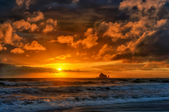 Обои картинки фото природа, восходы, закаты, простор